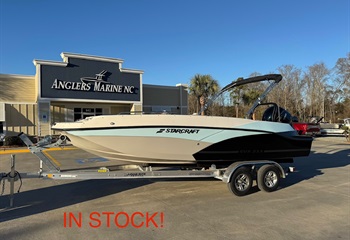 2026 Starcraft SVX 211 Carolina Blue/Black/Quicksilver Boat